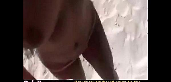  Amateur Beach Sex Free POV Porn Video
